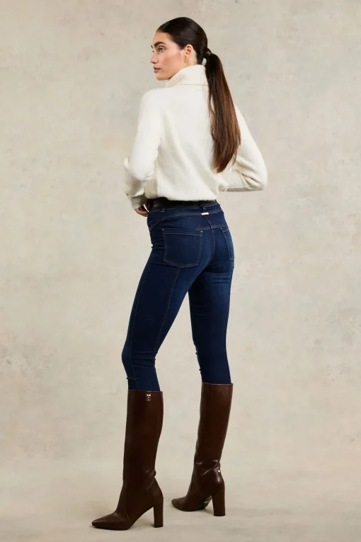 5 Pocket Jodhpur Jean (Dark Indigo)