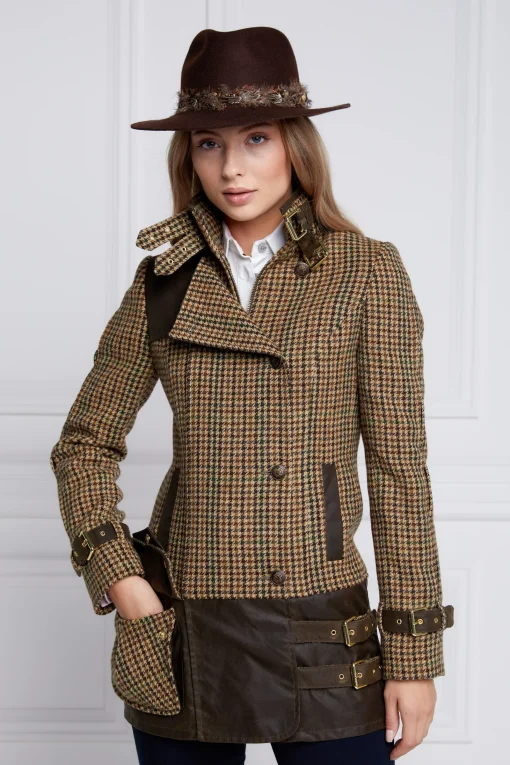 Balmoral Field Jacket (Hailes Green Tweed)