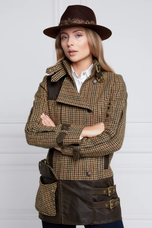 Balmoral Field Jacket (Hailes Green Tweed)