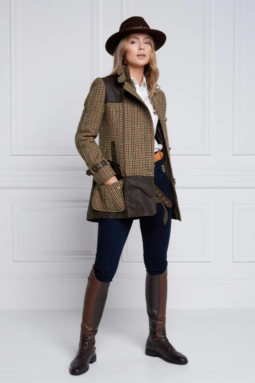 Balmoral Field Jacket (Hailes Green Tweed)