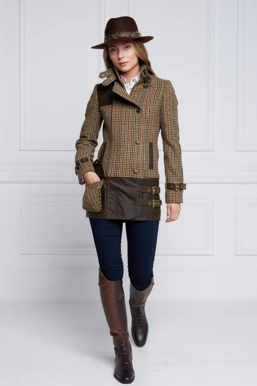 Balmoral Field Jacket (Hailes Green Tweed)
