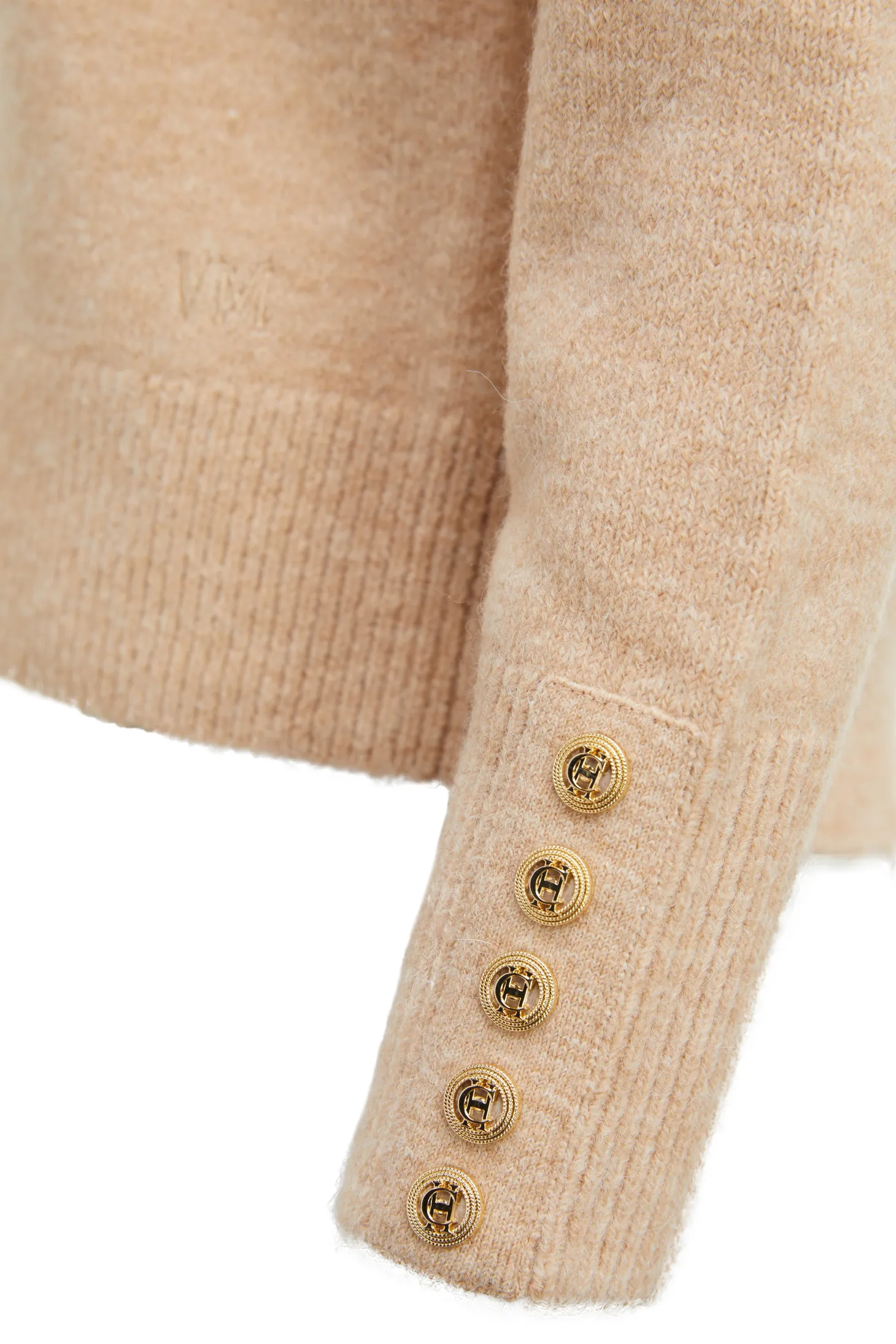 Berkeley V-Neck Knit (Camel)