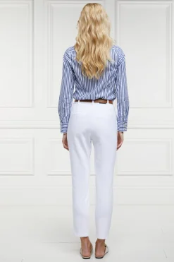 Bexley Cigarette Trouser (White)
