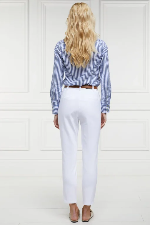 Bexley Cigarette Trouser (White)