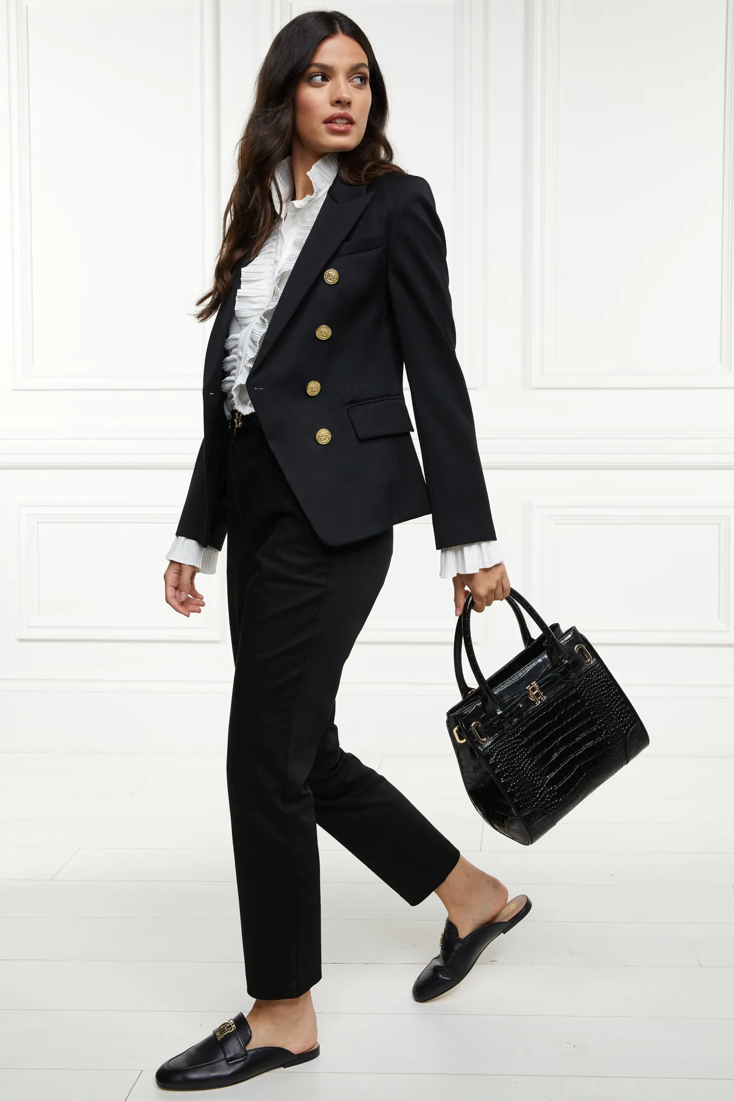 Bexley Cigarette Trouser (Black)