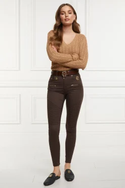 Biker Jean (Chocolate)