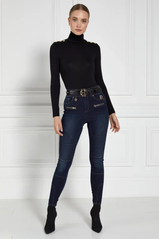 Biker Jean (Deep Indigo)