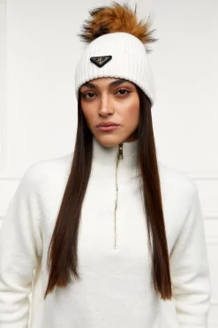 Burghley Bobble Hat (Cream)