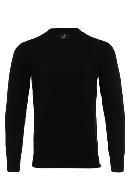 Byron Crew Neck Knit (Black)