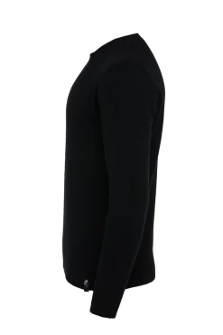 Byron Crew Neck Knit (Black)