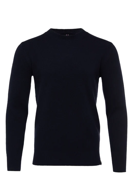Byron Crew Neck Knit (Navy)