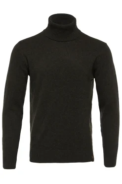 Byron Roll Neck Knit (Moss)