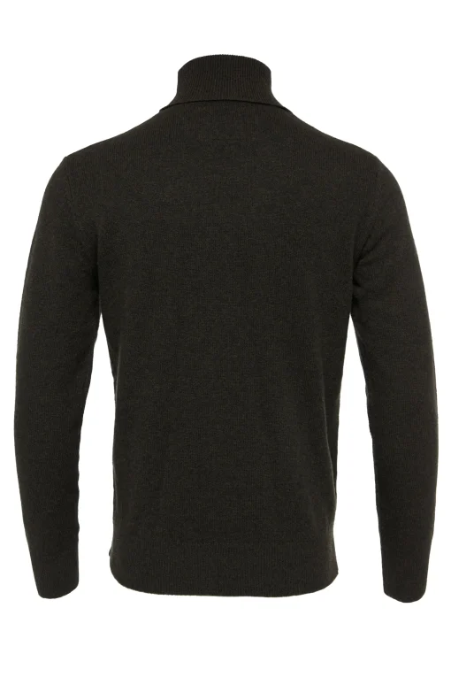 Byron Roll Neck Knit (Moss)