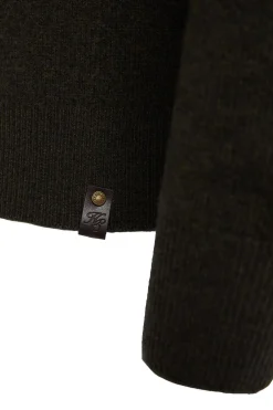 Byron Roll Neck Knit (Moss)