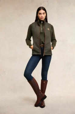 Cambridge Gilet (Dark Olive)