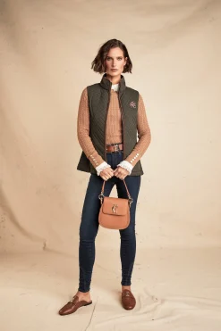 Cambridge Gilet (Dark Olive)