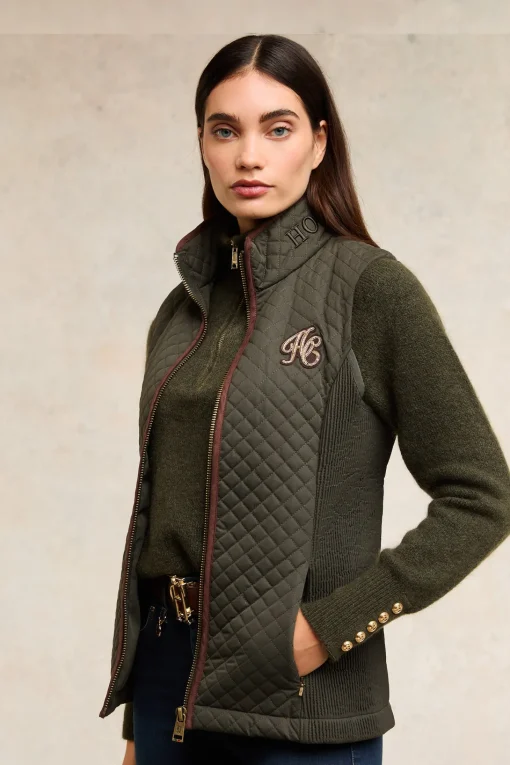 Cambridge Gilet (Dark Olive)
