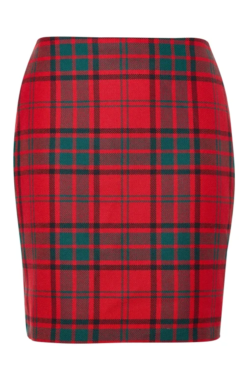 Chelsea Skirt (Red Tartan)