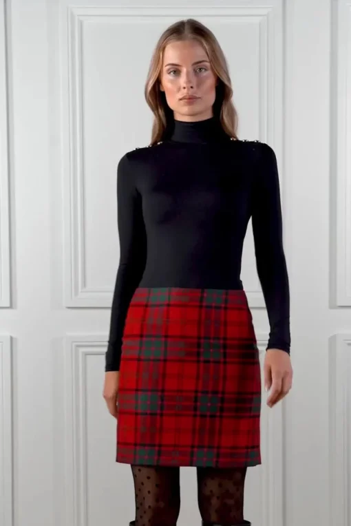 Chelsea Skirt (Red Tartan)
