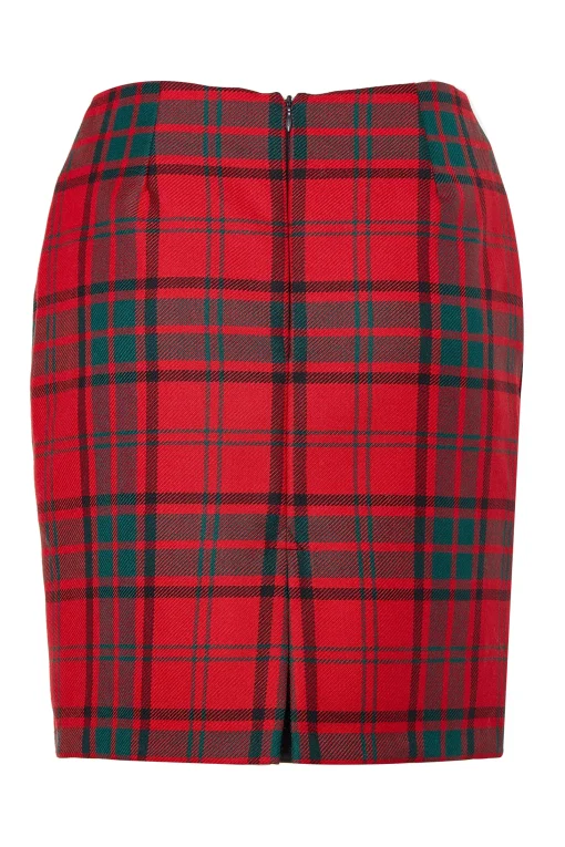 Chelsea Skirt (Red Tartan)