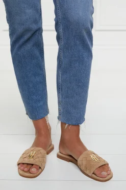 Chelsea Slides (Taupe)