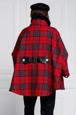 Chiltern Cape (Red Tartan)