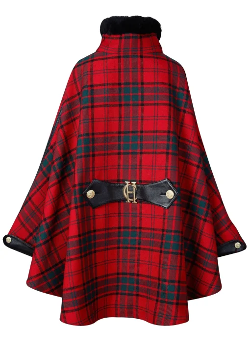 Chiltern Cape (Red Tartan)