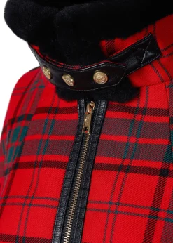 Chiltern Cape (Red Tartan)