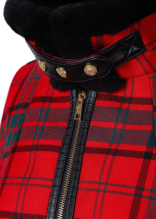 Chiltern Cape (Red Tartan)