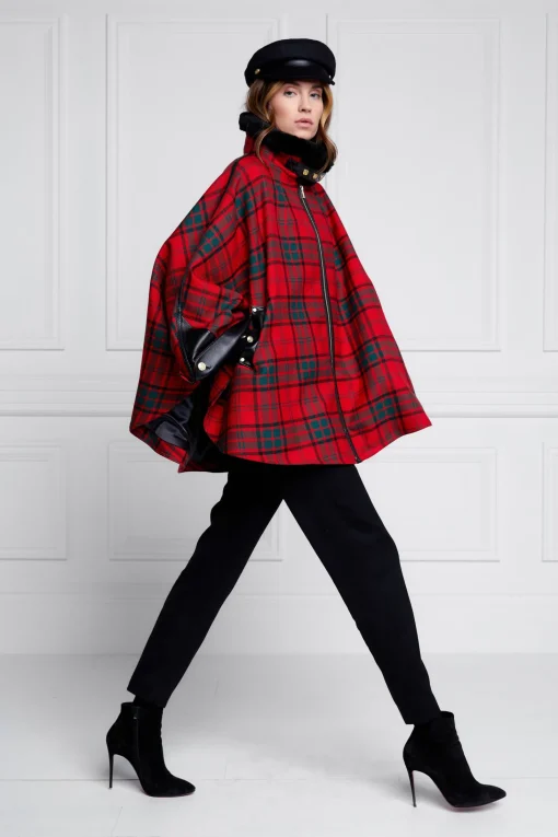 Chiltern Cape (Red Tartan)