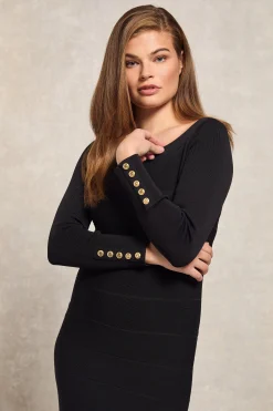 Christina Bandage Dress (Black)