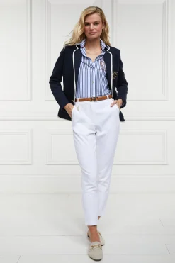 Classic Button Down Shirt (Navy Stripe)