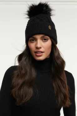 Cortina Bobble Hat (Black)