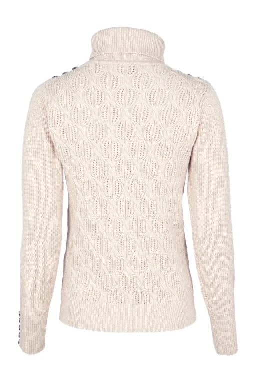 Cotswold Roll Neck Knit (Oatmeal)