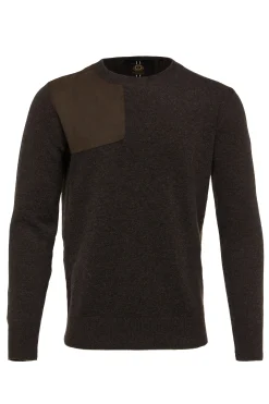 Country Crew Neck Knit (Chocolate)