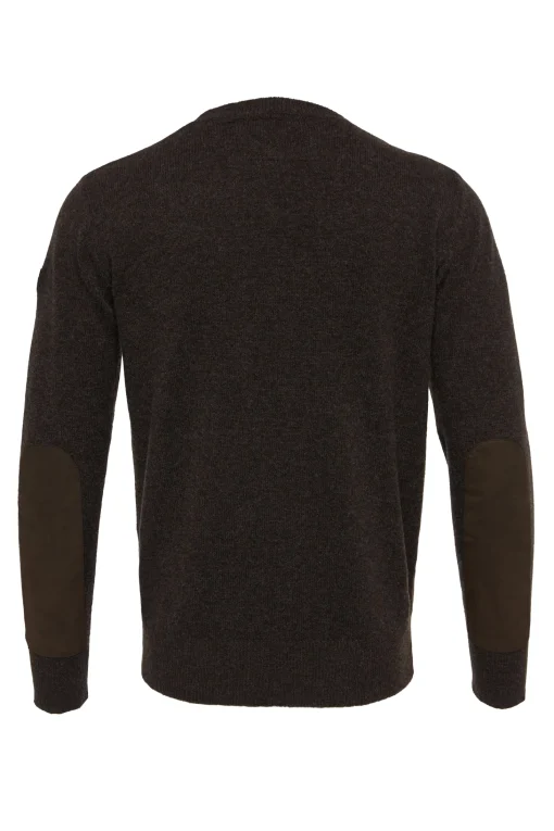 Country Crew Neck Knit (Chocolate)