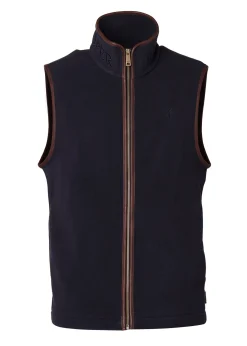 Country Fleece Gilet (Ink Navy)