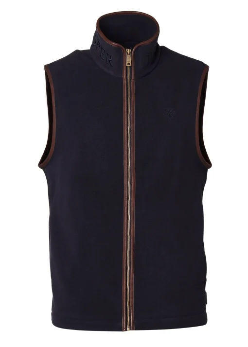 Country Fleece Gilet (Ink Navy)