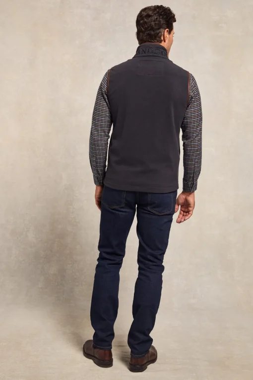 Country Fleece Gilet (Ink Navy)