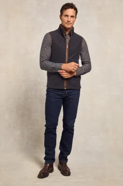 Country Fleece Gilet (Ink Navy)