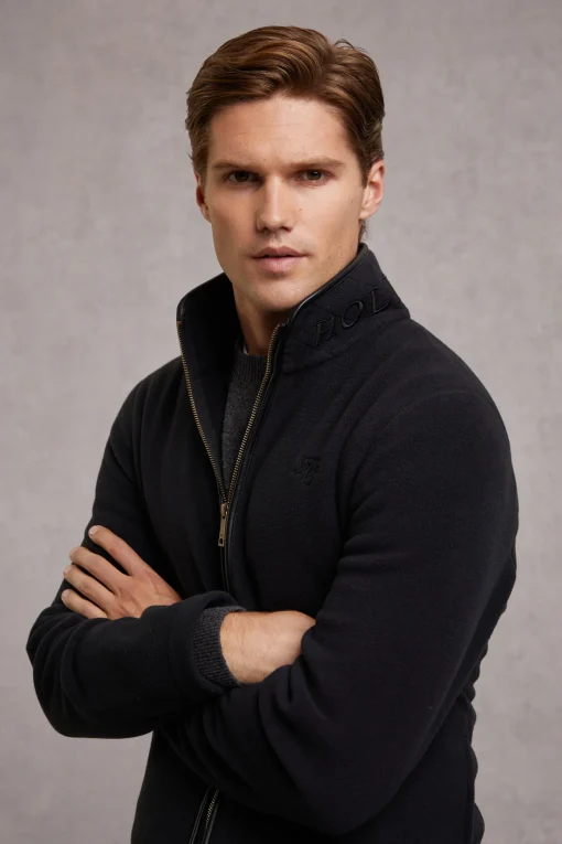 Country Fleece Jacket (Black)