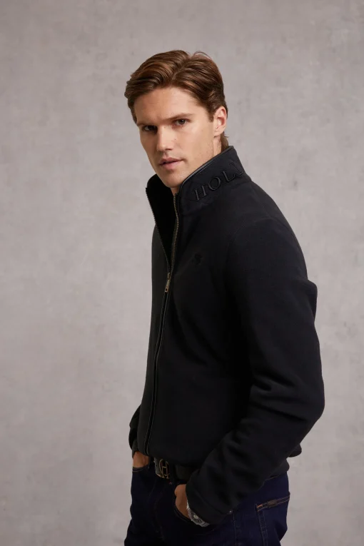 Country Fleece Jacket (Black)