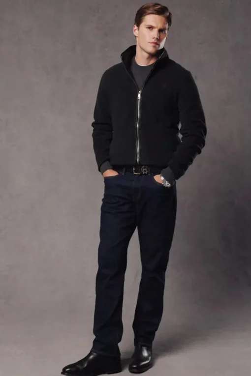 Country Fleece Jacket (Black)