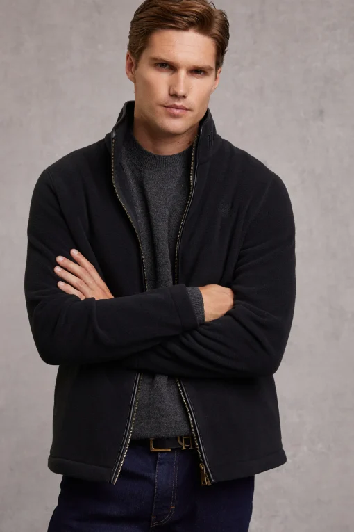 Country Fleece Jacket (Black)