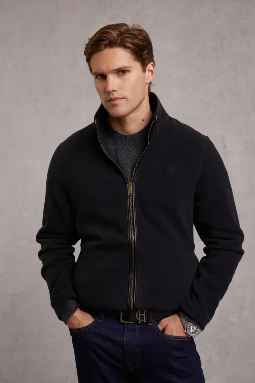 Country Fleece Jacket (Black)