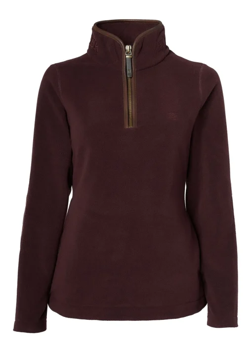Country Fleece Quarter Zip (Mulberry)