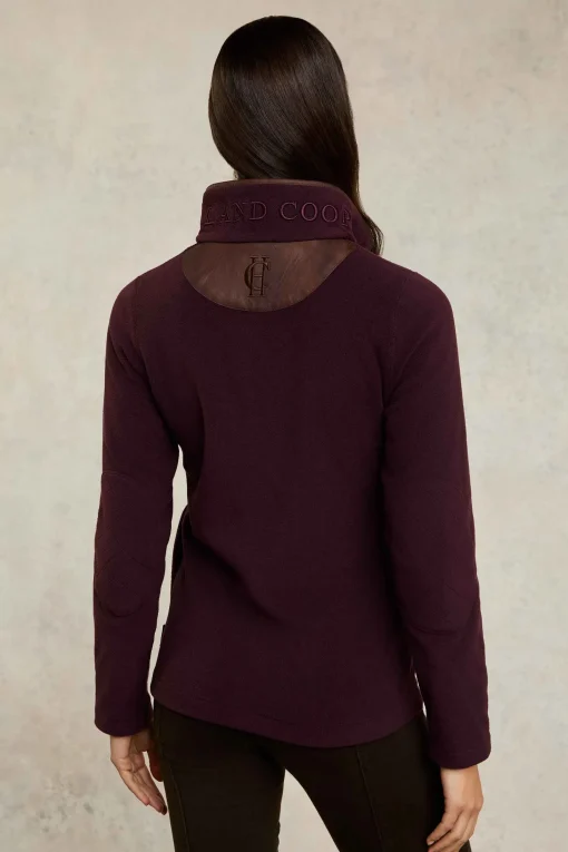 Country Fleece Quarter Zip (Mulberry)