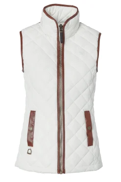 Country Quilted Gilet (Cream)