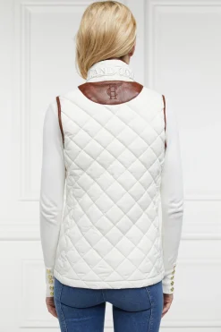 Country Quilted Gilet (Cream)