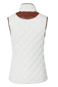 Country Quilted Gilet (Cream)